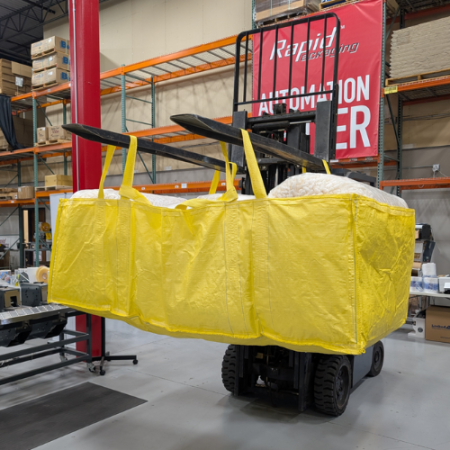 3 cu yd Capacity - Holds up to 4,000 lbs.